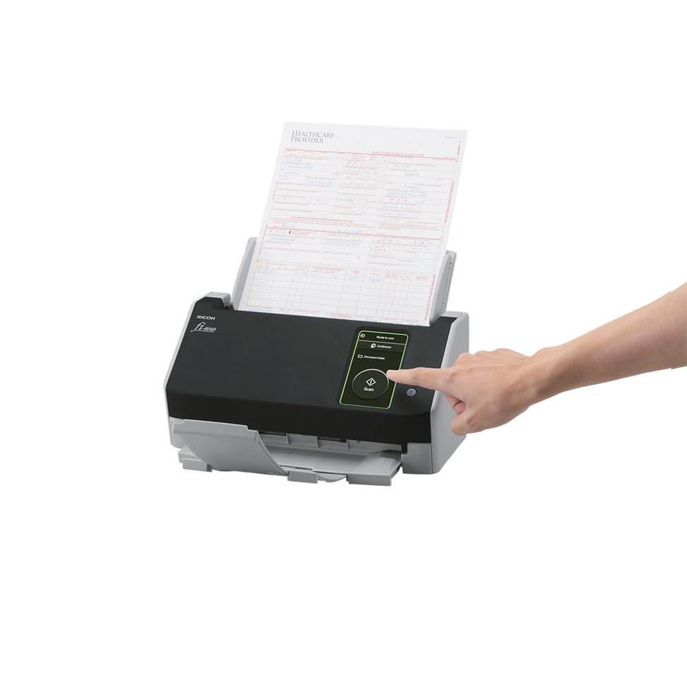 Ricoh fi-8040 Numériseur chargeur automatique de documents (adf) + chargeur manuel 600 x 600 DPI A4 Noir, Gris (PA03836-B001) — image 29