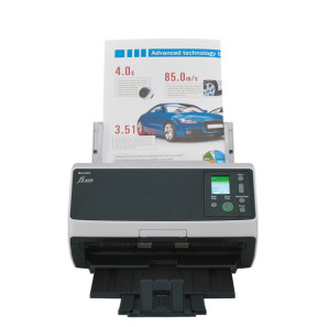 Ricoh fi-8170 Numériseur chargeur automatique de documents (adf) + chargeur manuel 600 x 600 DPI A4 Noir, Gris (PA03810-B051)