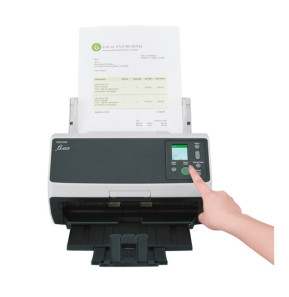 Ricoh fi-8170 Numériseur chargeur automatique de documents (adf) + chargeur manuel 600 x 600 DPI A4 Noir, Gris (PA03810-B051)