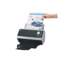 Ricoh fi-8170 Numériseur chargeur automatique de documents (adf) + chargeur manuel 600 x 600 DPI A4 Noir, Gris (PA03810-B051)