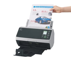 Ricoh fi-8170 Numériseur chargeur automatique de documents (adf) + chargeur manuel 600 x 600 DPI A4 Noir, Gris (PA03810-B051) — image 4