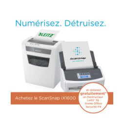 Ricoh ScanSnap iX1600 Numériseur chargeur automatique de documents (adf) + chargeur manuel 600 x 600 DPI A4 Blanc
