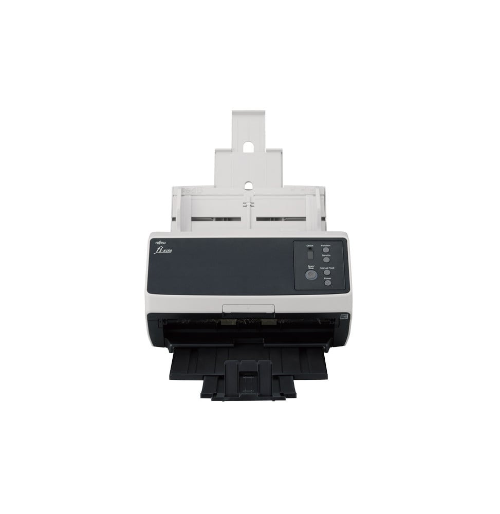 Fujitsu FI-8150 Numériseur chargeur automatique de documents (adf) + chargeur manuel 600 x 600 DPI A4 Noir, Gris