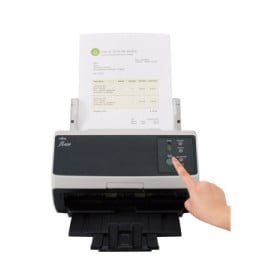 Fujitsu FI-8150 Numériseur chargeur automatique de documents (adf) + chargeur manuel 600 x 600 DPI A4 Noir, Gris