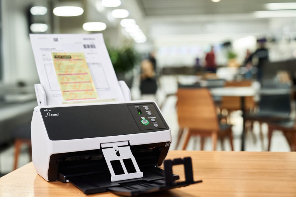Fujitsu FI-8150 Numériseur chargeur automatique de documents (adf) + chargeur manuel 600 x 600 DPI A4 Noir, Gris — image 11