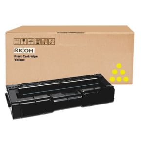 Ricoh 407639 Cartouche de toner 1 pièce(s) Original Jaune Toner Yellow SP C310 AIO 2500 sh - SP C242 DN et 242 SF  (407639)