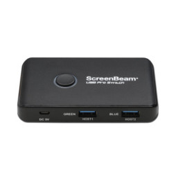 ScreenBeam USB Pro Switch Noir 1 pièce(s) USB 3.0, Win/Mac, 5 V, 100mm x 60mm x 14mm  (0948-0160-000)