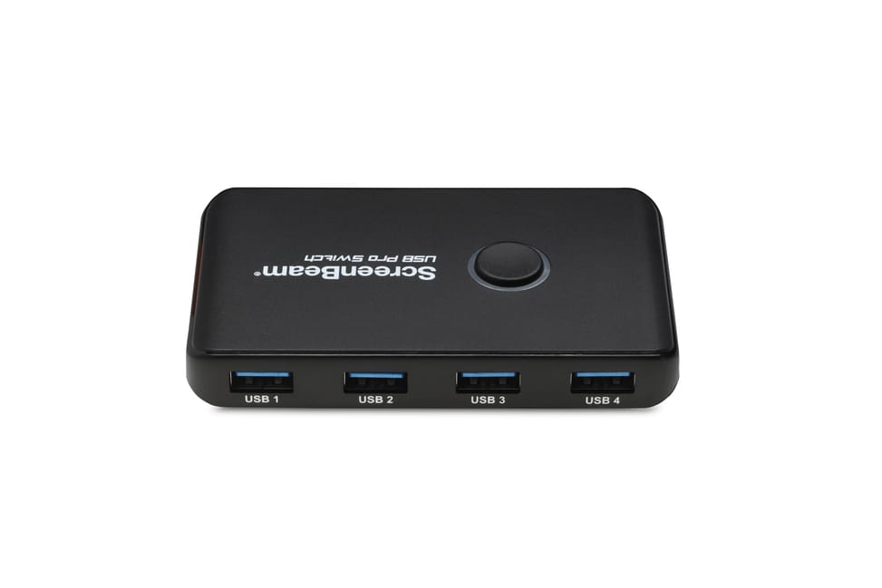 ScreenBeam USB Pro Switch Noir 1 pièce(s) USB 3.0, Win/Mac, 5 V, 100mm x 60mm x 14mm  (0948-0160-000) — image 2