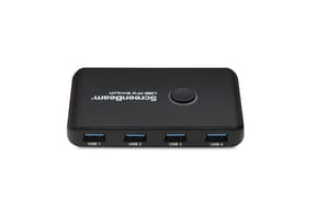 ScreenBeam USB Pro Switch Noir 1 pièce(s) USB 3.0, Win/Mac, 5 V, 100mm x 60mm x 14mm  (0948-0160-000) — image 2