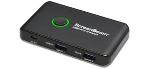 ScreenBeam USB Pro Switch Noir 1 pièce(s) USB 3.0, Win/Mac, 5 V, 100mm x 60mm x 14mm  (0948-0160-000) — image 3