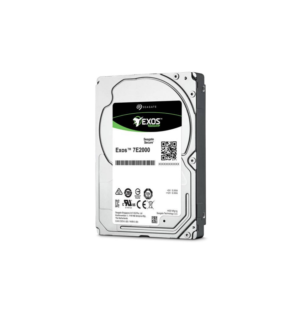 Seagate Enterprise ST1000NX0313 disque dur 2.5" 1,02 To SATA 1TB, 128MB, SATA 6 Gb/s, 7200RPM, 512E  (ST1000NX0313)