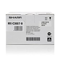 Sharp MXC30GTB Cartouche de toner 1 pièce(s) Original Noir (MX-C30GTB)