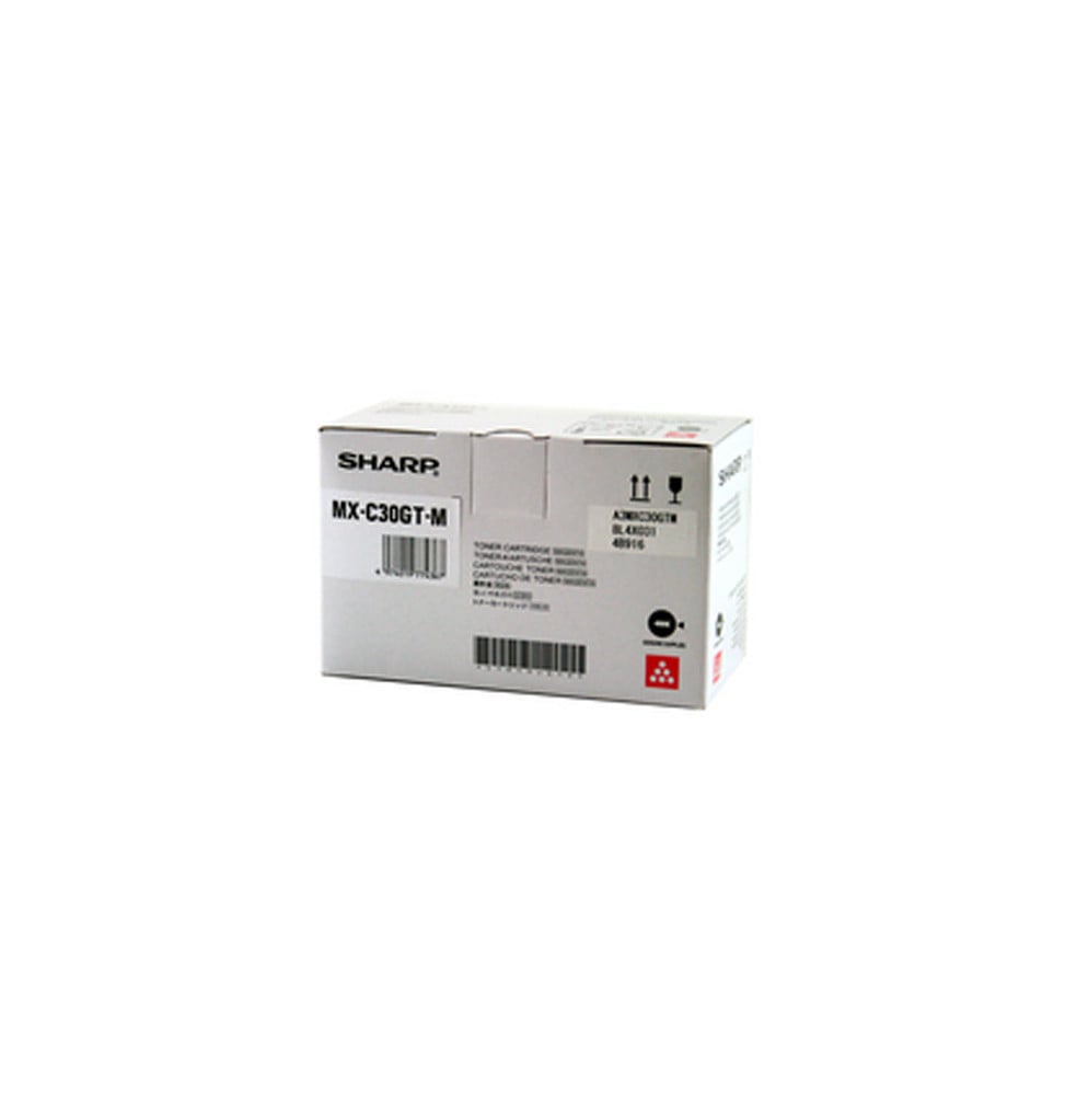 Sharp MXC30GTM Cartouche de toner 1 pièce(s) Original Magenta (MX-C30GTM)