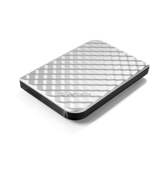 Verbatim Disque dur portable USB Store 'n' Go 3.0, 1 To, Argenté (53197)