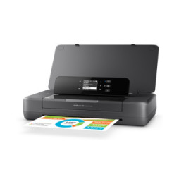HP Officejet Imprimante portable 200, Couleur, Imprimante pour Petit bureau, Imprimer, Impression sur façade par port USB