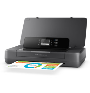 HP Officejet Imprimante portable 200, Couleur, Imprimante pour Petit bureau, Imprimer, Impression sur façade par port USB