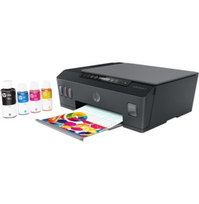 HP Smart Tank Plus Imprimante Tout-en-un sans fil 555, Couleur, Imprimante pour Domicile, Impression, numérisation, copie,
