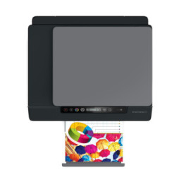 HP Smart Tank Plus Imprimante Tout-en-un sans fil 555, Couleur, Imprimante pour Domicile, Impression, numérisation, copie,