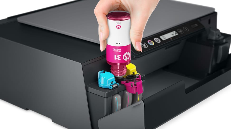 HP Smart Tank Plus Imprimante Tout-en-un sans fil 555, Couleur, Imprimante pour Domicile, Impression, numérisation, copie, — image 4