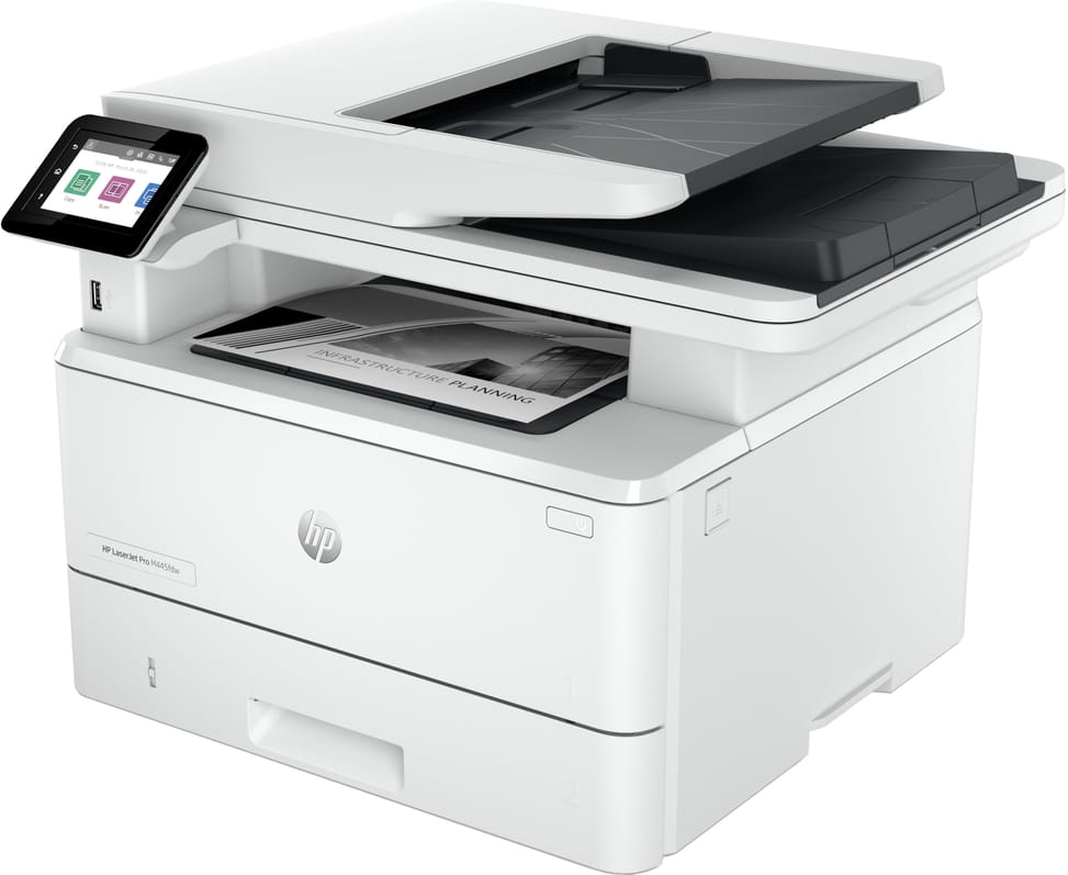 HP LaserJet Pro Imprimante MFP 4102fdw, Noir et blanc, Imprimante pour Petites/moyennes entreprises, Impression, copie, scan, — image 2