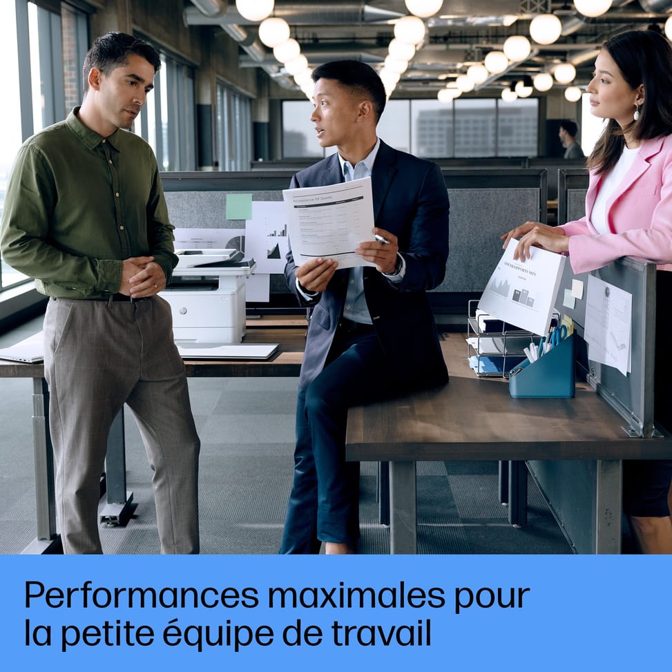 HP LaserJet Pro Imprimante MFP 4102fdw, Noir et blanc, Imprimante pour Petites/moyennes entreprises, Impression, copie, scan, — image 8