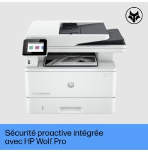 HP LaserJet Pro Imprimante MFP 4102fdw, Noir et blanc, Imprimante pour Petites/moyennes entreprises, Impression, copie, scan,