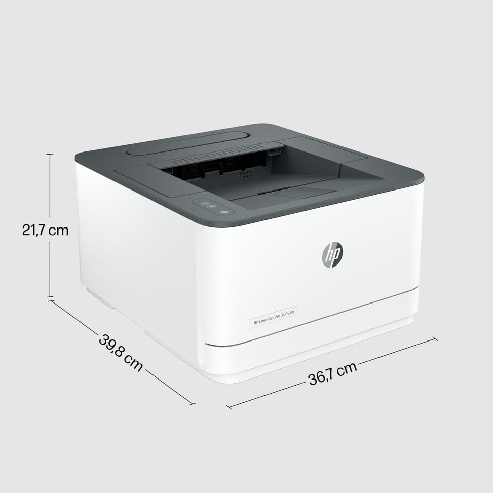 HP LaserJet Pro Imprimante 3002dn, Noir et blanc, Imprimante pour Petites/moyennes entreprises, Imprimer, Sans fil, Imprimer — image 5