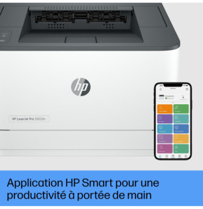 HP LaserJet Pro Imprimante 3002dn, Noir et blanc, Imprimante pour Petites/moyennes entreprises, Imprimer, Sans fil, Imprimer
