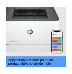 HP Imprimante LaserJet Pro 3002dw, Noir et blanc, Imprimante pour Petites/moyennes entreprises, Imprimer, Sans fil, Imprimer