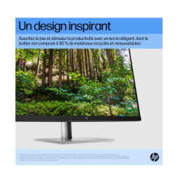 HP E27 G5 écran plat de PC 68,6 cm (27") 1920 x 1080 pixels Full HD LED Noir Écran FHD E27 G5 HP  (6N4E2AA)