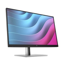 HP E-Series E24 G5 écran plat de PC 60,5 cm (23.8") 1920 x 1080 pixels Full HD LED Argent, Noir (6N6E9AA)