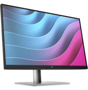 HP E-Series E24 G5 écran plat de PC 60,5 cm (23.8") 1920 x 1080 pixels Full HD LED Argent, Noir (6N6E9AA)