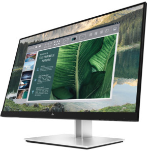 HP E24u G4 écran plat de PC 60,5 cm (23.8") 1920 x 1080 pixels Full HD LCD Noir, Argent Écran HP E24u G4 FHD USB-C  (189T0AA)