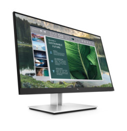 HP E24u G4 écran plat de PC 60,5 cm (23.8") 1920 x 1080 pixels Full HD LCD Noir, Argent Écran HP E24u G4 FHD USB-C  (189T0AA)