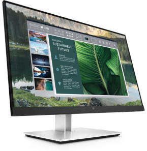 HP E24u G4 écran plat de PC 60,5 cm (23.8") 1920 x 1080 pixels Full HD LCD Noir, Argent Écran HP E24u G4 FHD USB-C  (189T0AA)