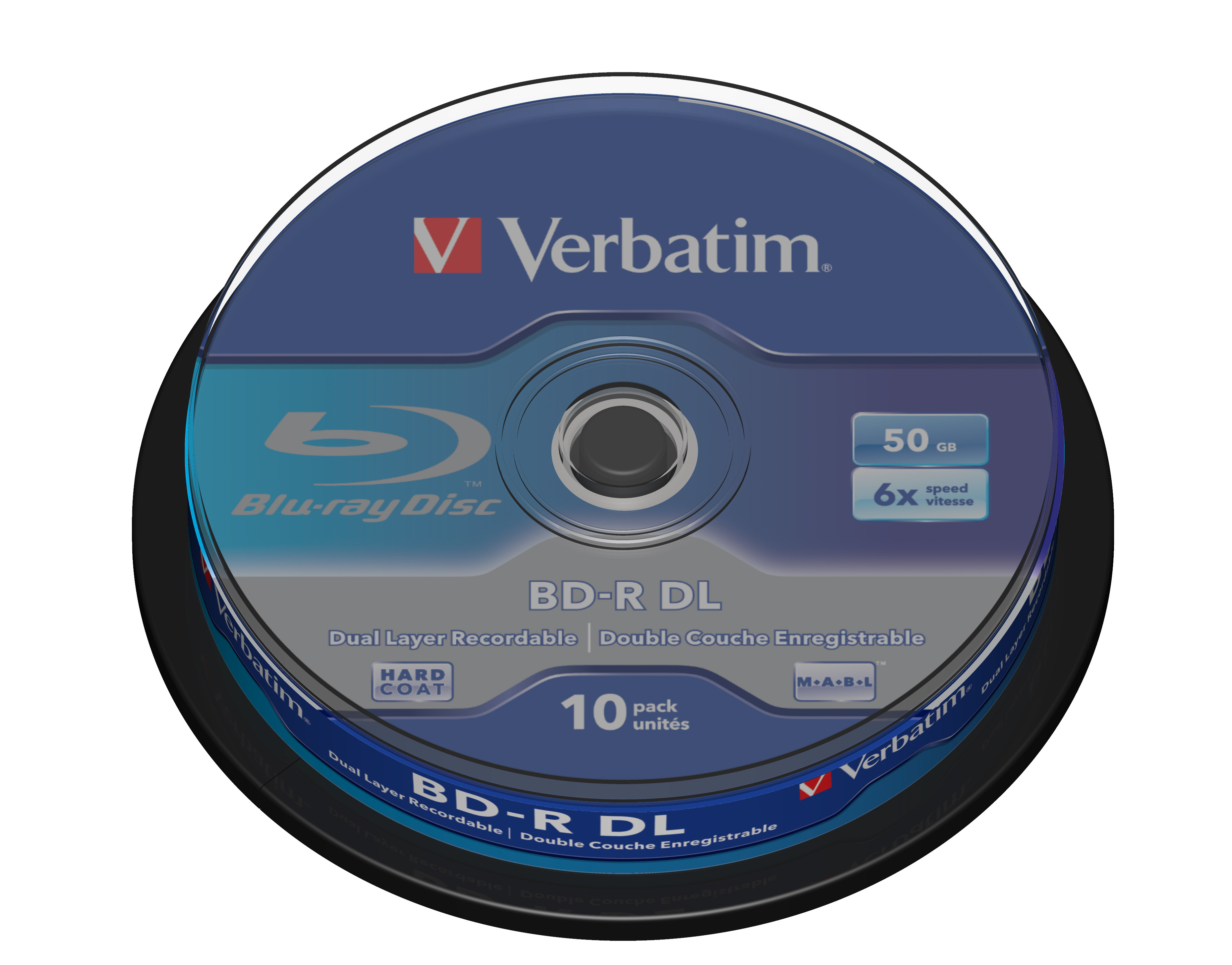 Verbatim 43746 disque vierge Blu-Ray BD-R 50 Go 10 pièce(s) BD-R DL 50GB 6x  10 Pack Spindle (43746) prix Maroc