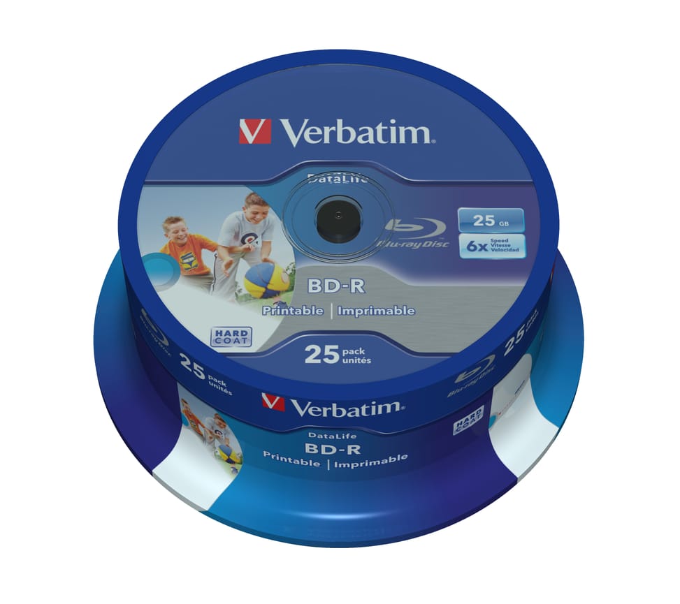 Verbatim 43811 disque vierge Blu-Ray BD-R 25 Go 25 pièce(s) (43811) — image 2