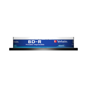 Verbatim Datalife 6x BD-R 25 Go 10 pièce(s) BD-R SL Datalife 25GB 6x Wide Inkjet Printable 10 Pack Spindle  (43804)
