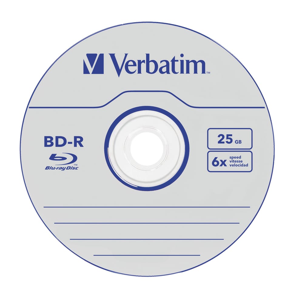 Verbatim Datalife 6x BD-R 25 Go 50 pièce(s) BD-R SL Datalife 25GB 6x 50 Pack Spindle  (43838) — image 3