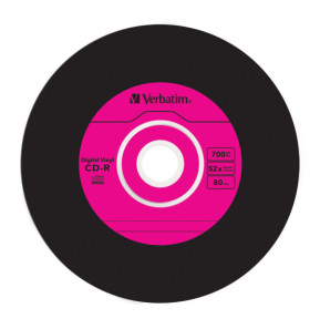 Verbatim CD-R AZO Data Vinyl 700 Mo 10 pièce(s) CD-R AZO Data Vinyl, 700MB, 52x  (43426)
