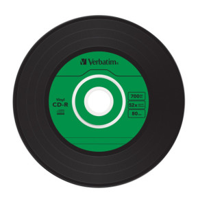 Verbatim CD-R AZO Data Vinyl 700 Mo 10 pièce(s) CD-R AZO Data Vinyl, 700MB, 52x  (43426)