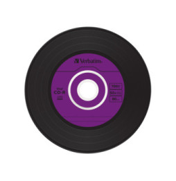 Verbatim CD-R AZO Data Vinyl 700 Mo 10 pièce(s) CD-R AZO Data Vinyl, 700MB, 52x  (43426)