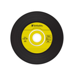 Verbatim CD-R AZO Data Vinyl 700 Mo 10 pièce(s) CD-R AZO Data Vinyl, 700MB, 52x  (43426)