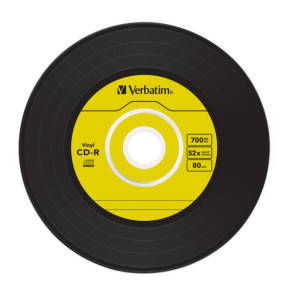 Verbatim CD-R AZO Data Vinyl 700 Mo 10 pièce(s) CD-R AZO Data Vinyl, 700MB, 52x  (43426)