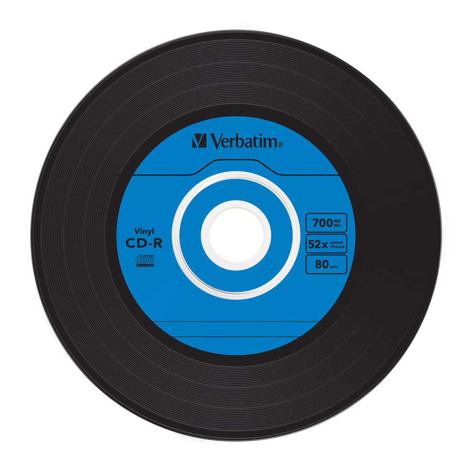 Verbatim CD-R AZO Data Vinyl 700 Mo 10 pièce(s) CD-R AZO Data Vinyl, 700MB, 52x  (43426) — image 9