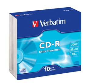 Verbatim CD-R Extra Protection 700 Mo 10 pièce(s) CD-R Extra Protection, 700MB, 52x (43415) — image 2