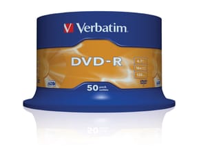 Verbatim DVD-R Matt Silver 4,7 Go 50 pièce(s) DVD-R Matt Silver, 16x, 50pcs  (43548) — image 2