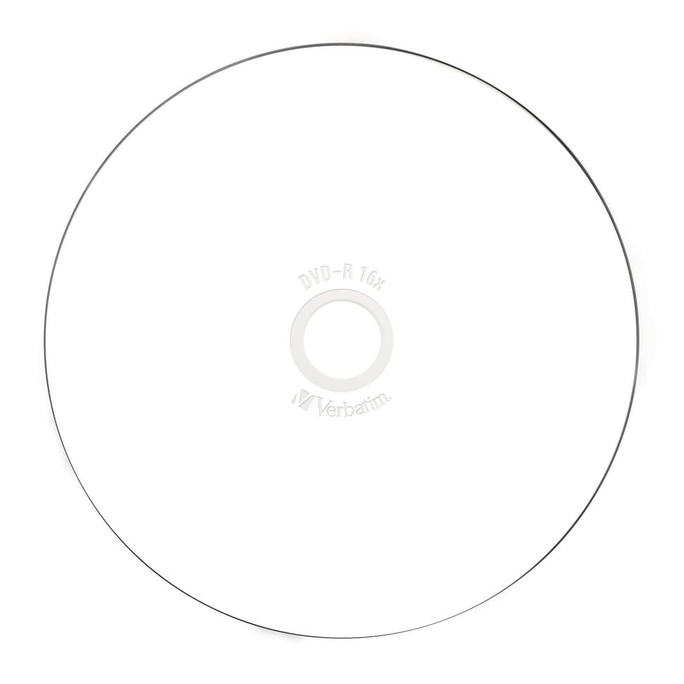 Verbatim 43538 DVD vierge 4,7 Go DVD-R 25 pièce(s) DVD-R Wide Inkjet Printable ID Brand, 16x  (43538) — image 3