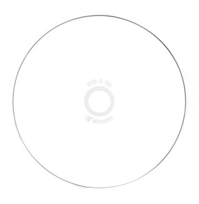 Verbatim 43538 DVD vierge 4,7 Go DVD-R 25 pièce(s) DVD-R Wide Inkjet Printable ID Brand, 16x  (43538)