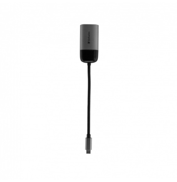 Verbatim 49145 câble vidéo et adaptateur 0,01 m USB Type-C VGA (D-Sub) Noir, Argent (49145)